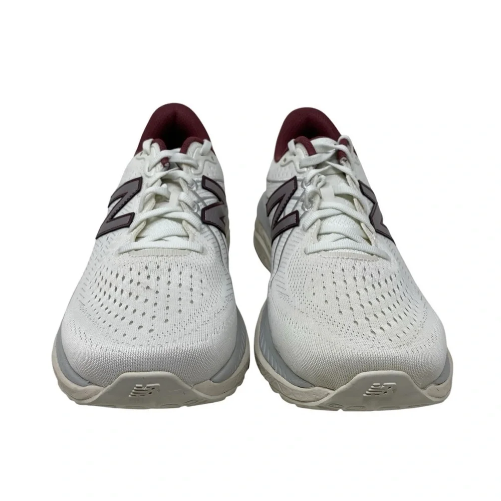 NEW BALANCE FRESH FOAM X 860V13 SEA SALT/WASHED BURGUNDY RUNNING SHOE W860S13